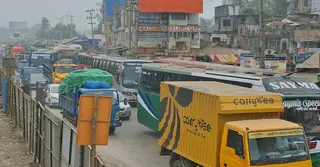 ঢাকা-টাঙ্গাইল-যমুনা সেতু মহাসড়কে বাড়ছে যানবাহনের চাপ